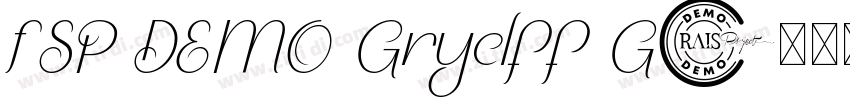 FSP DEMO Gryclff G字体转换 FSP DEMO Gryclff G字体转换